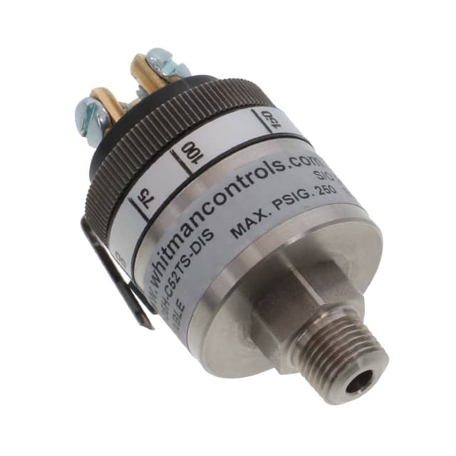 P117G-25H-C52TS-DIS Whitman Controls, LLC  Pressure Sensors Transducers - Industrial